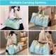 thumbnail image 4 of Bolsa de deporte para gimnasio, bolsa de viaje impermeable con compartimento para zapatos y bolsillo para artículos húmedos, 4 of 4