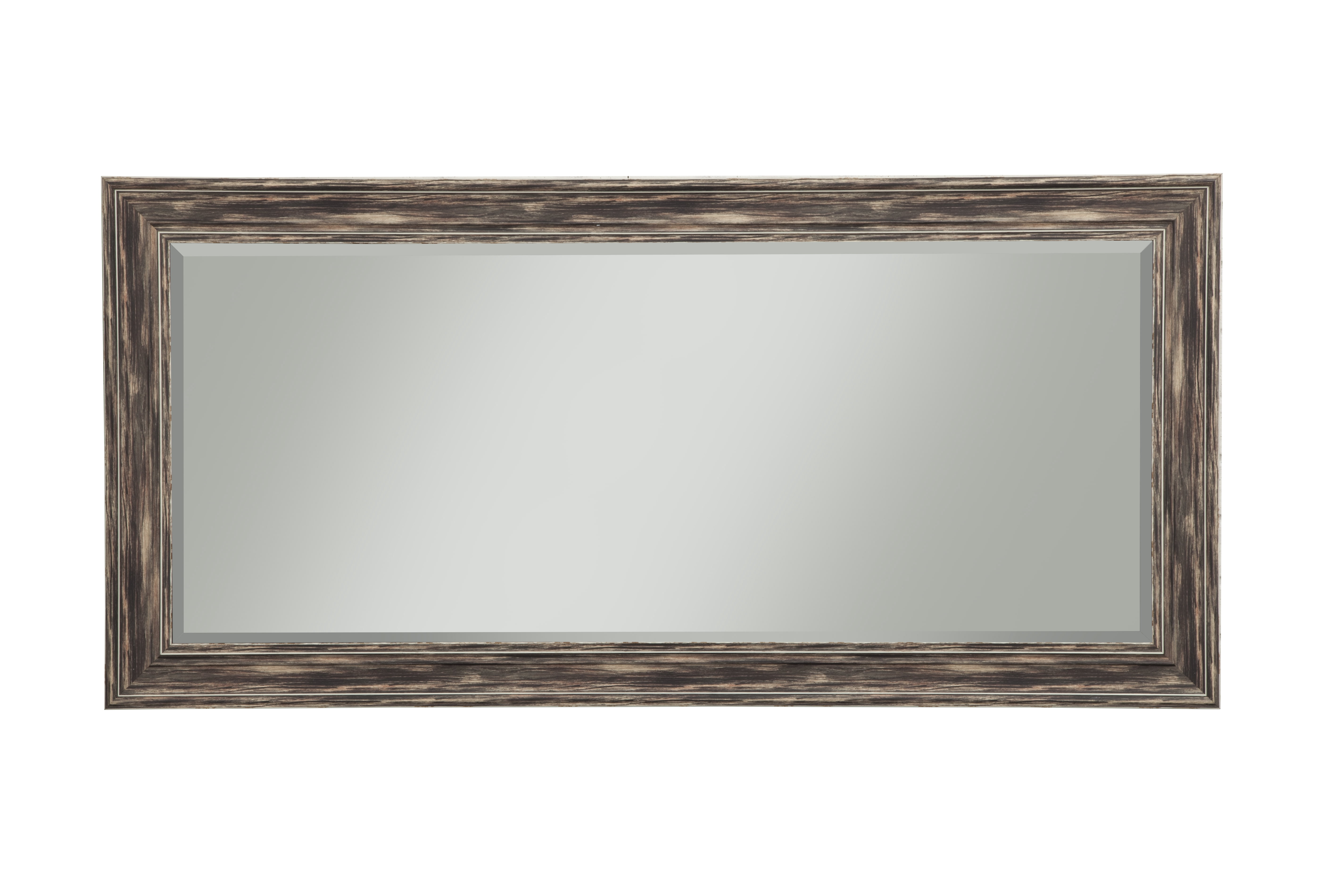 Full Length Leaner Mirror, Farmhouse Antique Black, 65" x 31", by Martin Svensson Home