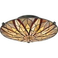 thumbnail image 4 of Quoizel Lampe de Plafond Style Tiffany 16 Pouces en Bronze, 4 of 6