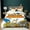Color3, variant on The Simp-sons Duvet Cover Set 3 Pieces Ultra Soft Bedding Set Bedroom Decor Light-Weight Quilt Cover with Zipper Closure