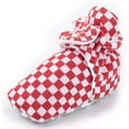 thumbnail image 6 of Newborn Baby Cotton Booties Stay On Slipper Winter Warm Soft Shoes Non-Skid Infant Ankle Boots Crib Shoes, 6 of 7