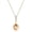 Golden, variant on 9-10mm Culture Teardrop Pearl Pendant Necklace with 925 Sterling Silver Cubic Zirconia Mother's Day Jewelry Gifts for Women
