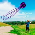 thumbnail image 3 of Peggybuy 4m Software Octopus Single Line Flying Kite with Long Tail Kids Toy (D), 3 of 5