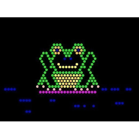 Lite Brite Refill (Lite Brite Refill: The Zoo (9x12 RECTANGLE) - NOT FOR NEW LITE BRITES - For pre-1990 Lite Brites)