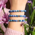 thumbnail image 3 of Bracelet en Porcelaine Macramé Picasso / Oceanica, 3 of 9