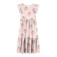 thumbnail image 5 of COM1950s Shorts pour Filles, Robe à Manches Courtes, Mode Été Nouvelles Manches Courtes Col Rond Robe Unie, Robe Bébé Fille, Robe Été Filles, Robe pour Filles, Shorts Bébé Fille, Robe Anniversaire Fille, 5 of 5