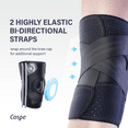 thumbnail image 4 of Caspe Knee Brace Support Stabilizer Patella Adjustable Knee Wrap for Arthritis, 4 of 11