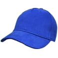 thumbnail image 5 of Eagle Emblems CP00011 Cap - Plain, 5 Panel, Black - Brushed Twill - Cloth Hook & Eye Closure - Medium, 5 of 5