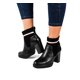 thumbnail image 4 of Botin Tacon cuadrado alto Mujer Flexi Piel 102507 Negro Flexi Piel, 4 of 4