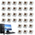 thumbnail image 3 of 30Pcs Outemu Switch Mechanical Keyboard Switch 3Pin Clicky Linear Tactile Silent Switches RGB LED SMD Gaming for MX Switch, 3 of 9