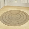thumbnail image 3 of Nourison Natural Seagrass Indoor/Outdoor Natural 5' x Round Area Rug (5 Round), 3 of 9