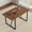 Brown3, variant on DECMAY Rustic Industrial Rectangular Wood Dining Table For 4-6 Person, With 1.5" Thick Engineered Wood color Tabletop and Black Metal Legs,Desk For Kitchen Dining Living Room, 55.1" x 31.4"x 29.9"