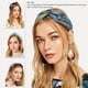 thumbnail image 4 of Twist Knotted Hair Band, Sweat Absorbing Breathable Women Stretchy Headband 10pcs Retro Printed  For Daily For Running ANGGREK Twist Knotted Stretchy Headband, 4 of 8