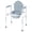 White, variant on Soaids 3-in-1 Bedside Commode Chair, Adjustable Height Potty Chair with Bucket and Splash Guard for Seniors, Elderly Adults and Limited Mobility Users