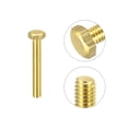 thumbnail image 4 of Unique Bargains Brass Hex Bolts, M4x30mm 30 Pack Fully Thread Grade 4.8 Machine Screws, 4 of 4