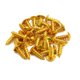 thumbnail image 1 of 30pcs M5 x 16mm Tornillos Autoperforantes para Moto Cabeza Cruceta Circular Tono Oro, 1 of 1