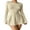Creamy White, variant on Women Bodycon Long Sleeve Mini T Shirts Dresses Ribbed Basic Solid Backless A-line Dress Casual Ruched Tight Dresses