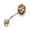 P, variant on Body Chain Assorted Colors Belly Button Ring for Women Steel Hypoallergenic Lead Free Navel Piercing Body Jewelry