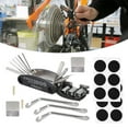 thumbnail image 4 of Bike Repair Tool, Durable Puncture Repair Kit, 21Pcs/Set Mini Compact Portable for Tire, Bicycle Repair Road Bike, 4 of 7