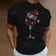 thumbnail image 2 of Camisetas con tema del Festival de Navidad para hombre, ropa con estampado 3d, camisetas de manga corta de verano, camisas bonitas de moda de gran tamaño, 2023, 2 of 4