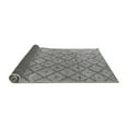 thumbnail image 2 of Ahgly Company Indoor Square Abstract Gray Modern Area Rugs, 4' Square, 2 of 4