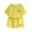 Yellow, variant on ZVNAΖH Baby Clothes, Toddler Summer Outfits, Home Lounge Set, Boys and Girls Casual Short Sleeve Crew Neck Tshirts and Shorts, Super Soft Comfy, for 1-13 Years