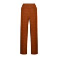 thumbnail image 7 of Women Ribbed Knit Lounge Pants Elastic High Waist Loose Wide Leg Drawstring Pant Fall Comfy Solid Trendy Trousers, 7 of 7
