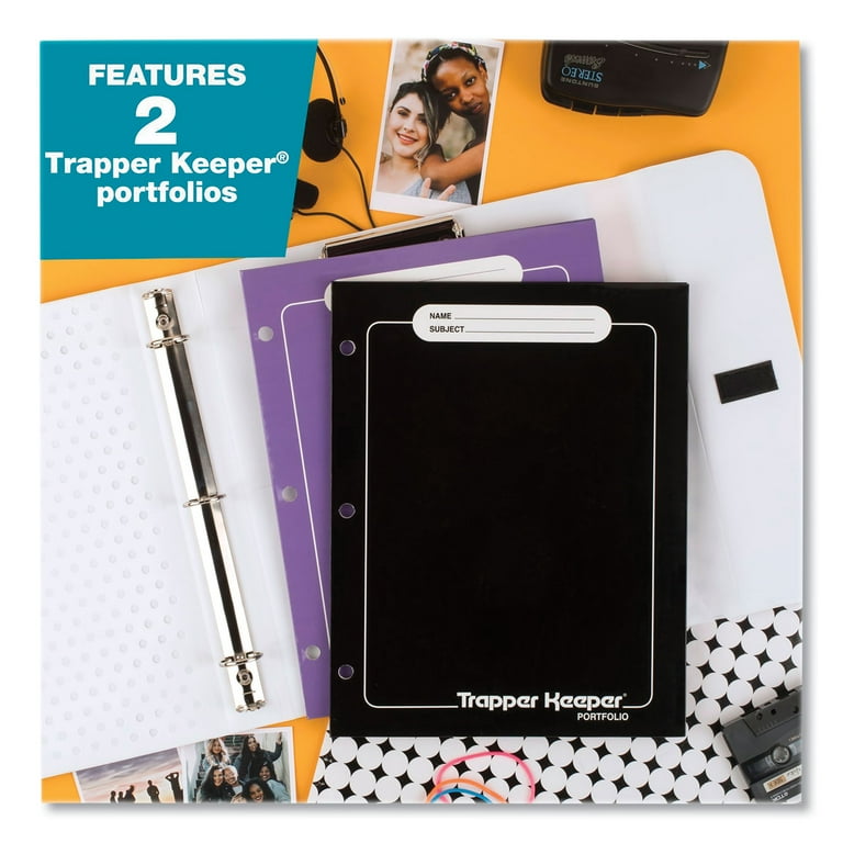 Trapper Keeper 3-Ring Pocket Binder, 1 Trapper Keeper 3-Ring Pocket Binder, 1