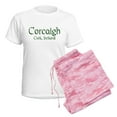 thumbnail image 6 of CafePress - County Cork (Gaelic) Women's Light Pajamas - Women's Short Sleeve Print T-Shirt and Pants Light Cotton Pajama Set, 6 of 7