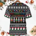 thumbnail image 1 of Nuevas camisetas para hombres con estampado de muñeco de nieve de Navidad en 3d, camisetas de manga corta Harajuku, ropa informal de verano para hombres, camiseta holgada de gran tamaño, 1 of 4