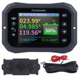 thumbnail image 2 of Battery Monitor, Power Failure Storage Function Responsive Silicone Keypad Over Current Guard Battery Capacity Voltage Monitor Gauge  for Tricycles, 2 of 7