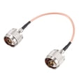 thumbnail image 1 of Cable coaxial RG316 Unique Bargains N macho a N macho Ultra Baja Pérdida 50 Ohm 0.5 Pies, 1 of 5