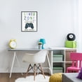 thumbnail image 3 of Stupell Industries Contemporary Everything Under Control Gamer Zone Black Framed Giclee Art, 11 x 14, by Elizabeth Tyndall, 3 of 8
