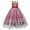 Wine Red, variant on IBTOM CASTLE Flower Girl Lace Dress for Kids Wedding Bridesmaid Pageant Party Formal Long Maxi Gown Princess Communion Tulle Bow Dresses 6-7 Years Champagne