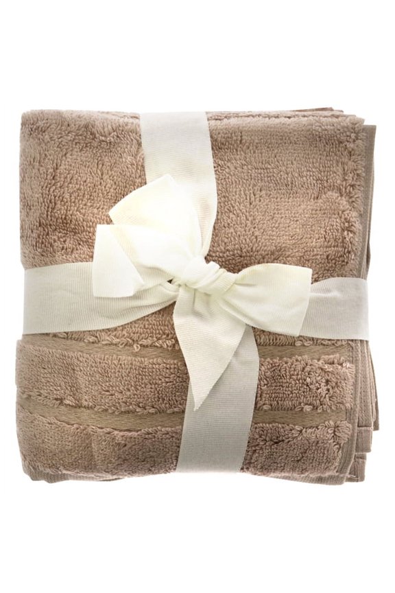 Bamboo Washcloths Set - Blush Towel 3 Pc