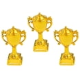 thumbnail image 4 of HOMEMAXS 3pcs Plastic Party Cake Decor Funny Trophy Award Trophy Cups Achievement Trophy Trophies For Winning Prizes Trophies Award Ceremony Trophy Mini Child Set Up Re-Usable, 4 of 9