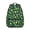 Alien Cow Deep, variant on Alien and Rocket Purple Pattern Backpack for School, Cute School Bag with Adjustable Shoulder Straps and Padded Back, 15.3"x11"x7.1"