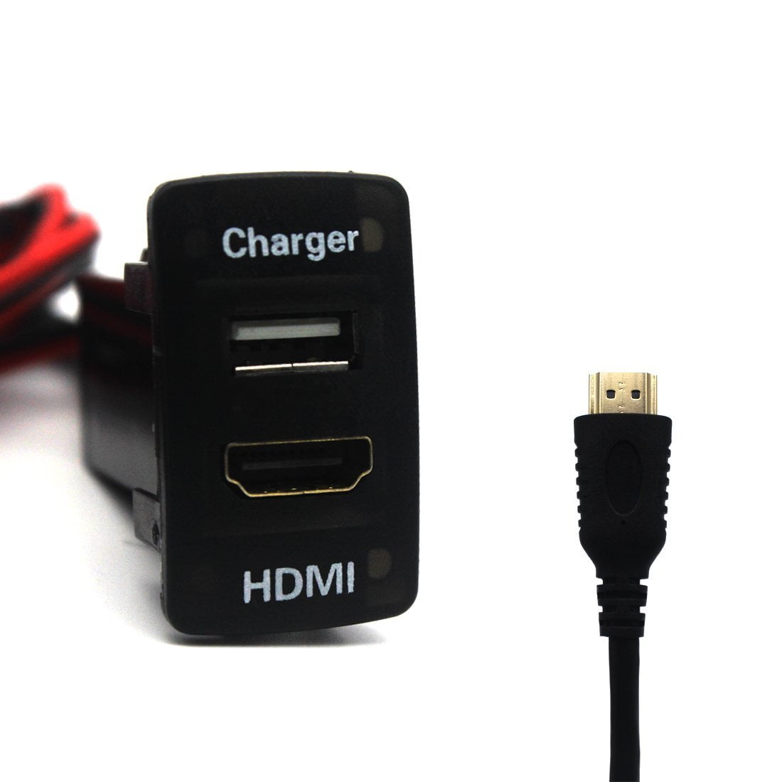 Honda USB Port Car Charger with HDMI Socket Car USB Charger For
