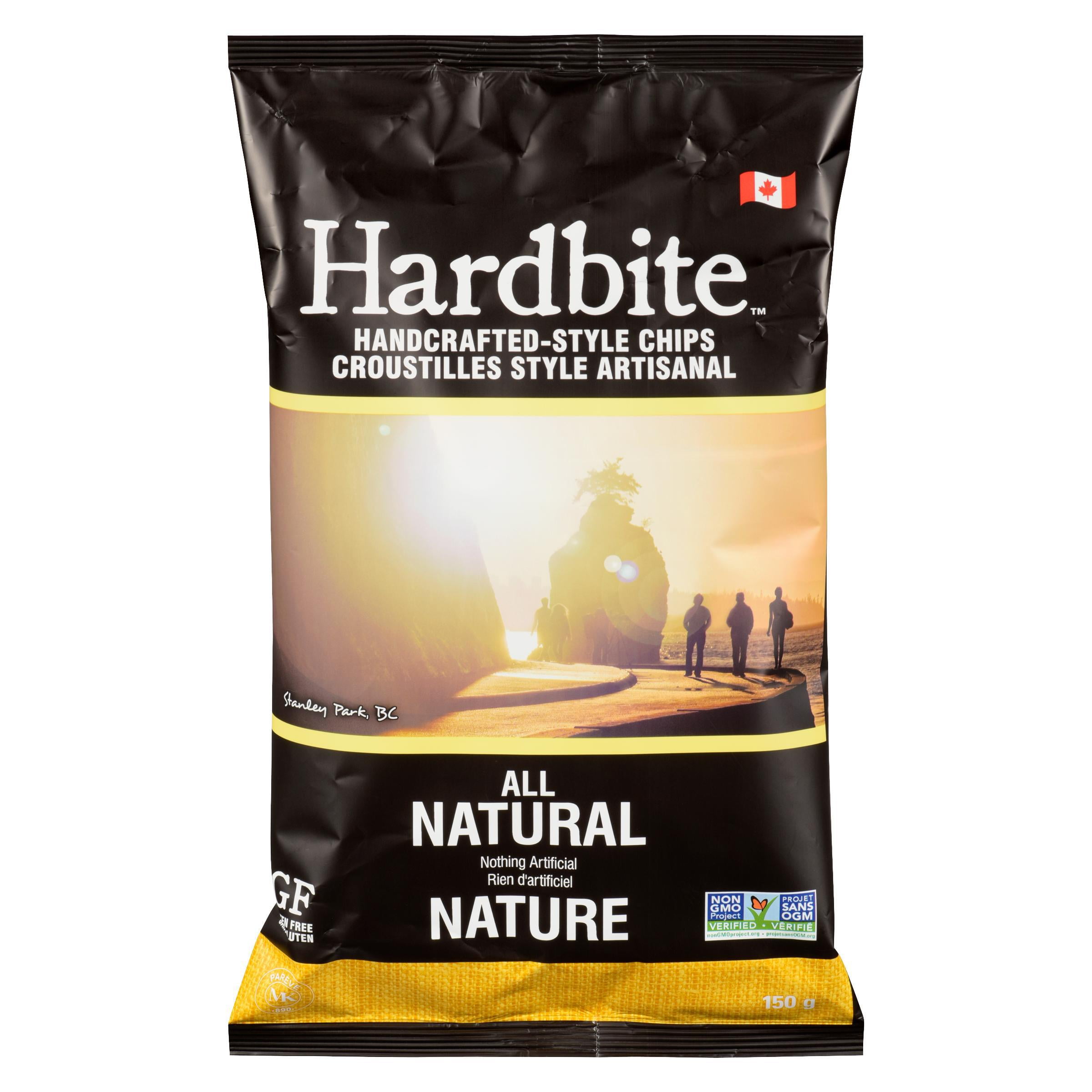 Hardbite Chips Hardbite All Natural Kettle Cooked Potato Chips, 150 G ...