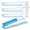 Bright Blue, variant on Mahjong Racks with Pushers - Set of 4 Acrylic Mahjong Racks with Mahjong Pusher