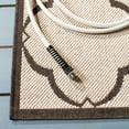 thumbnail image 3 of SAFAVIEH Beach House Nick Indoor/Outdoor Area Rug Cream/Brown, 6'7" x 6'7" Square, 3 of 7