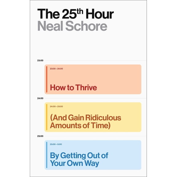 The 25th Hour: How to Thrive (and Gain Ridiculous Amounts of Time) by Getting Out of Your Own Way, (Hardcover)