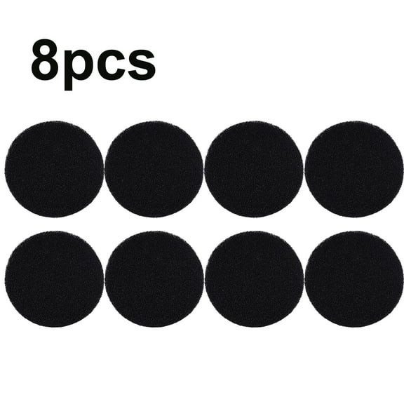 CHENGSI Activated Carbon Filter Cotton Replacement Gaskets for Compost Bins 8PCS 16cm Diameter 5mm Thick Kitchen Yard Waste Filters Absorb Odors Fresh Air