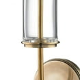 thumbnail image 4 of Hudson Valley Lighting 3901 Wentworth 1 Light 14" Tall Bathroom Sconce - Brass, 4 of 7