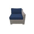 thumbnail image 1 of Coast Outdoor Wicker Patio Left Arm Sofa, 1 of 2