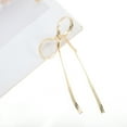 thumbnail image 5 of Unique Bargains 1 Pc Ponytail Buckle Hair Clip Long Bow Hair Ponytail Cuff for Women Gold Tone, 5 of 6