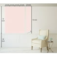 thumbnail image 6 of Ambesonne Geometric Peel & Stick Wallpaper for Home, Squares Polka Dots, 13"x72", Pale Pink White, 6 of 6