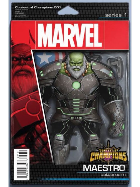 Collectible Contest Of Champions #1 Christopher Action Figure Var (Christopher Action Figure Var) Marvel Comics Comic Book