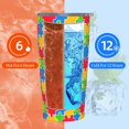 thumbnail image 2 of Juego de tres piezas de taza térmica portátil de acero inoxidable con pajita y aislamiento de 20 oz para el mes de concientización sobre el autismo, 2 of 7