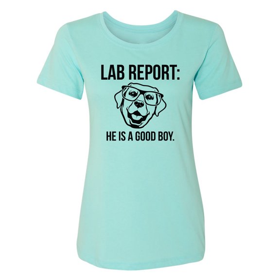 Lab Report Womens crewneck tee